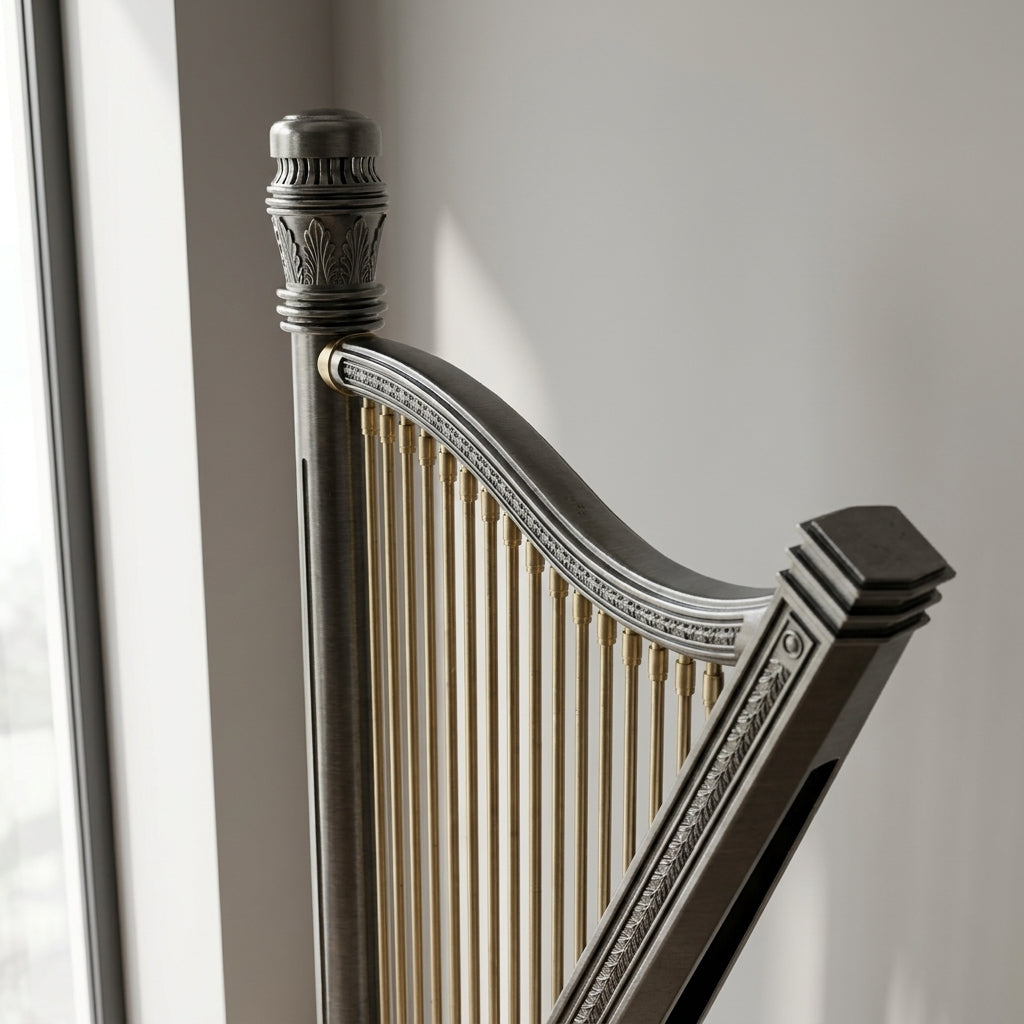 Carisa Adagio Stainless Steel Harp Designer Radiator 2000H x 1150W | CUSTOM MADE