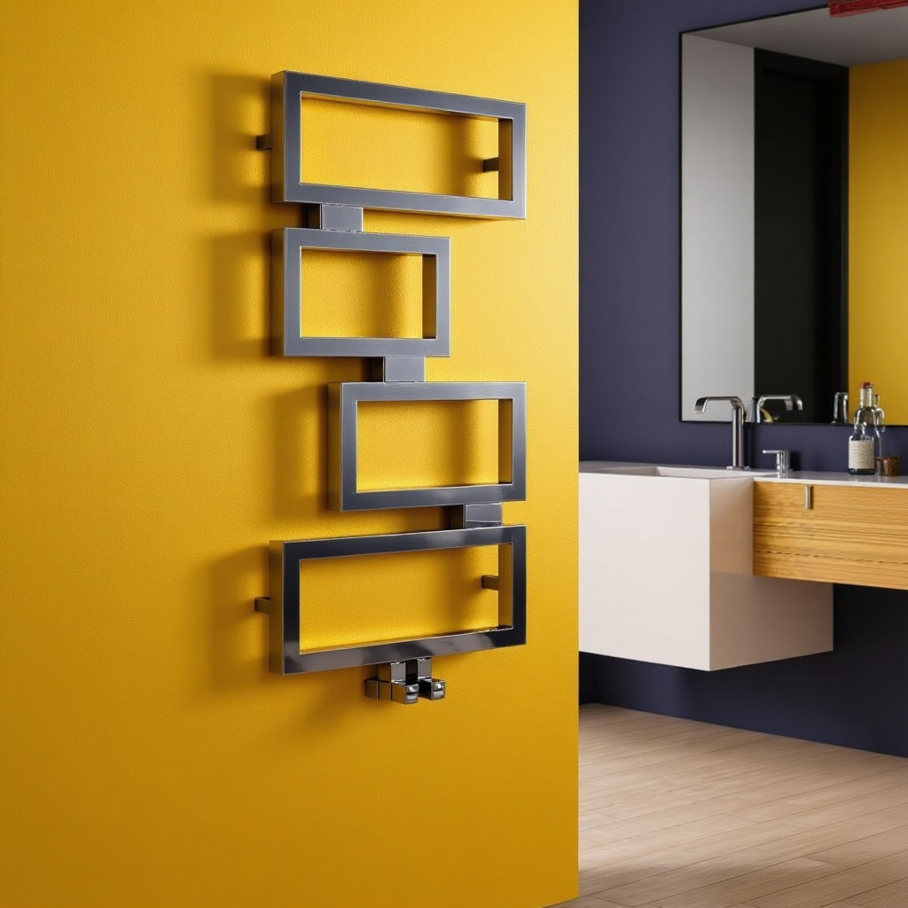 Carisa Clash Stainless Steel Designer Towel Radiator