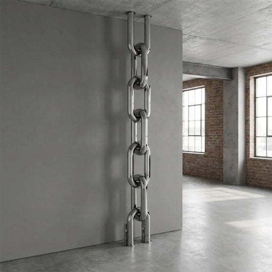 Carisa Link Floor Stainless Steel Bespoke Designer Radiator | CUSTOM MADE