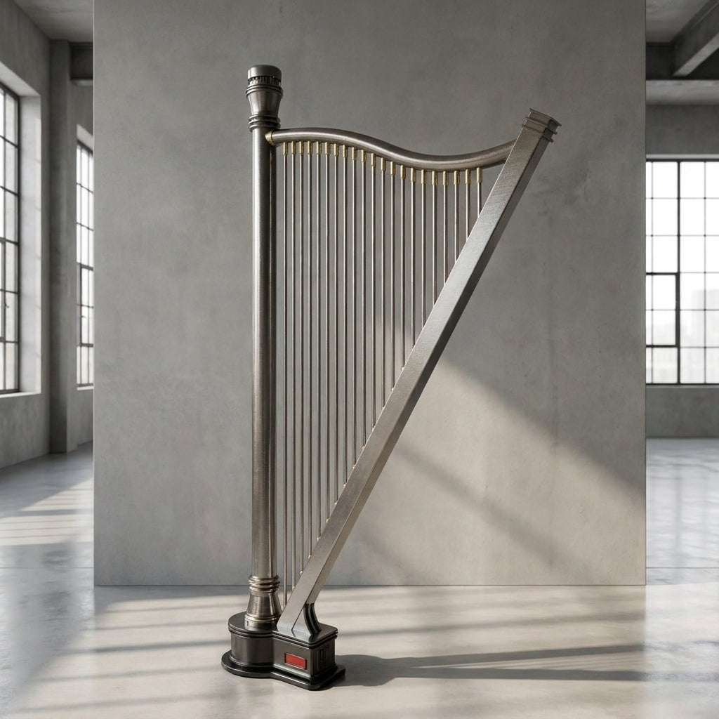 Carisa Adagio Stainless Steel Harp Designer Radiator 2000H x 1150W | CUSTOM MADE