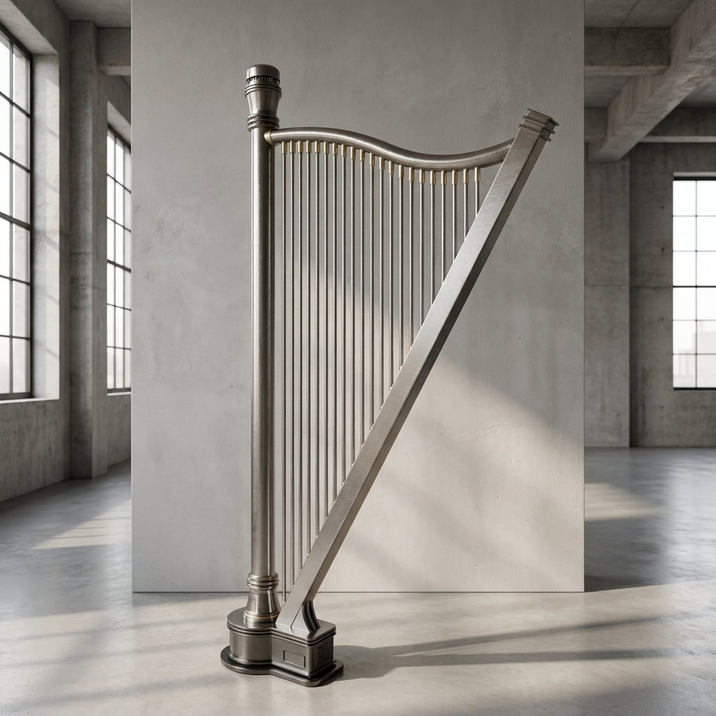 Carisa Adagio Stainless Steel Harp Designer Radiator 2000H x 1150W | CUSTOM MADE