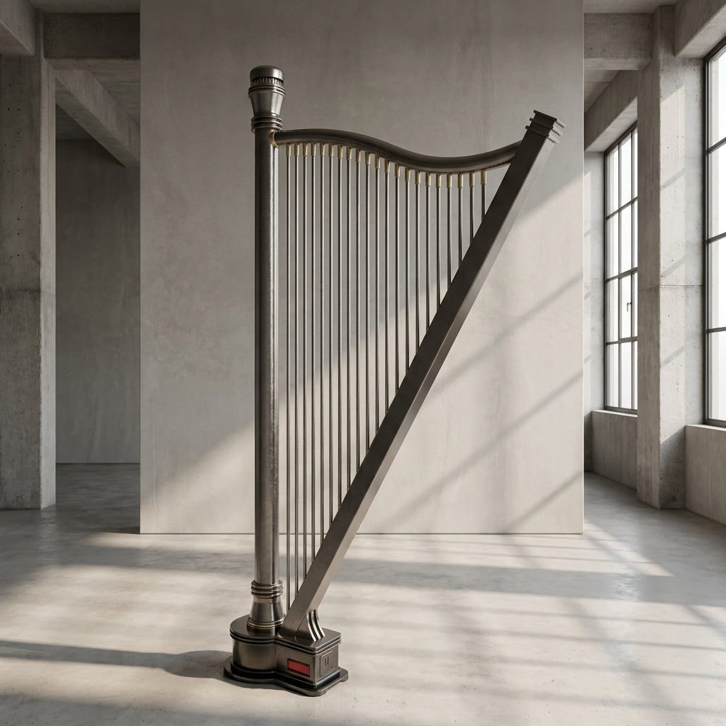 Carisa Adagio Stainless Steel Harp Designer Radiator 2000H x 1150W | CUSTOM MADE