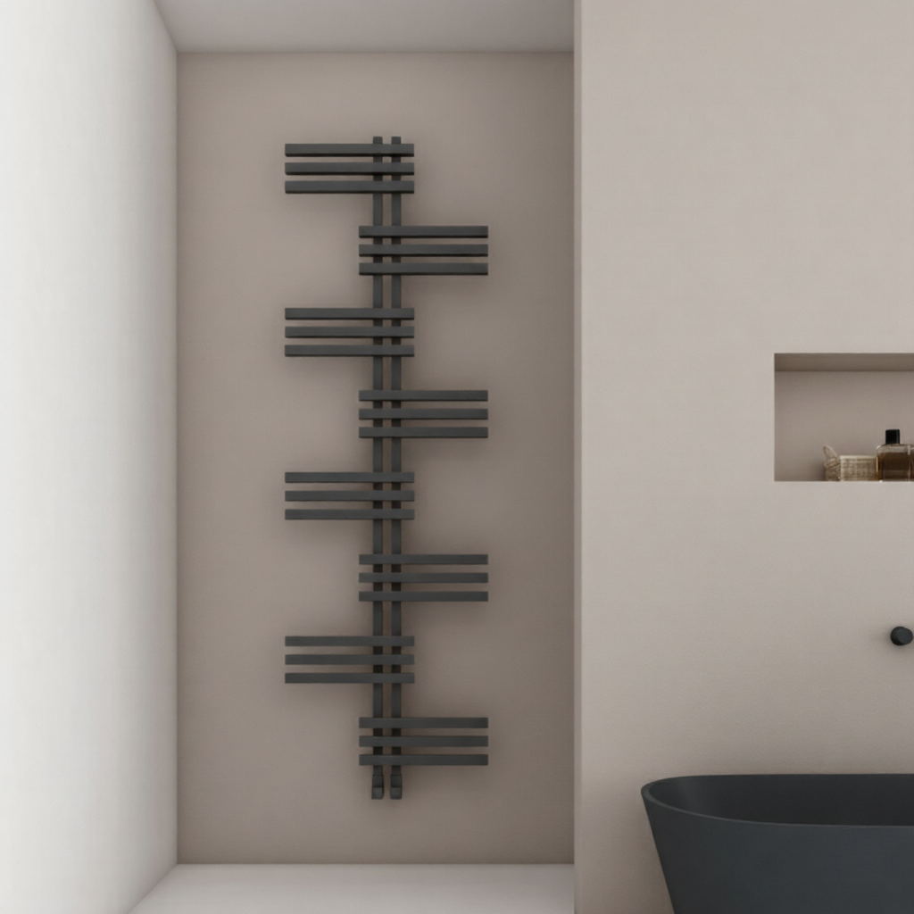 Carisa Unico Aluminium Bathroom Radiator | 3 colours, 3 sizes