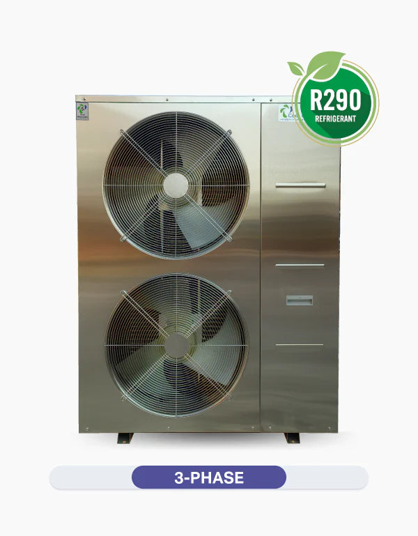 Cool Energy Pro Inverter Air Source Heat Pump CE-iH40+3PH 9.0kW - 40kW