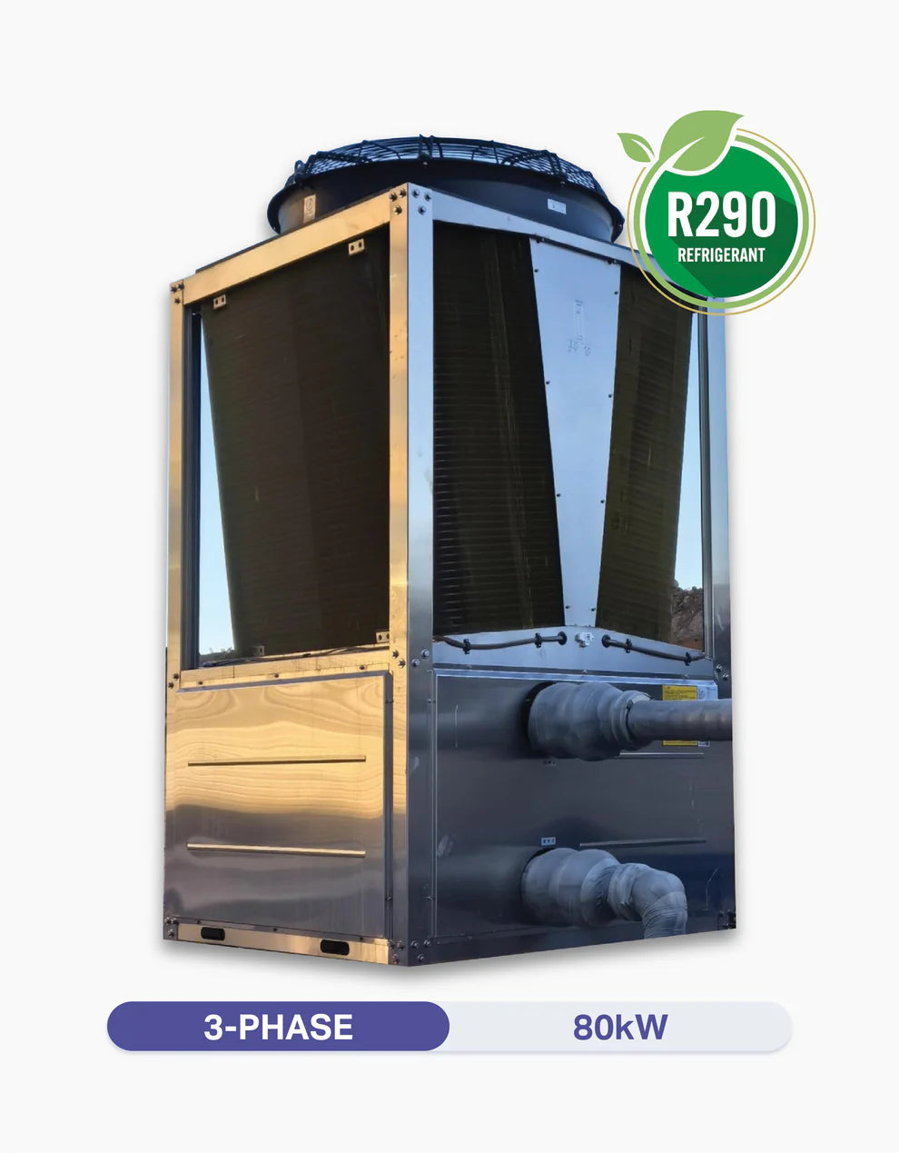 Cool Energy Pro Inverter Air Source Heat Pump - 80kW