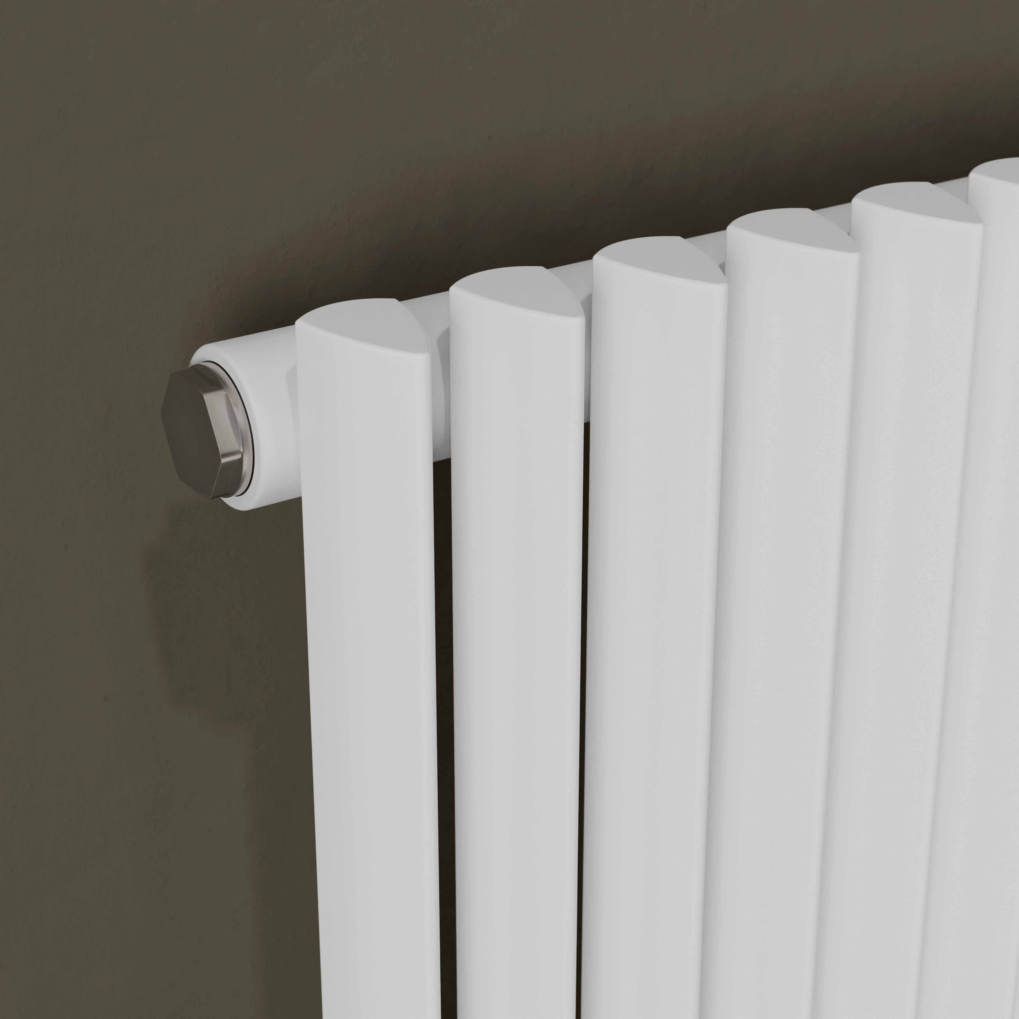 Eucotherm Corus Vertical Tube Designer Radiator | 2 colours, 3 sizes