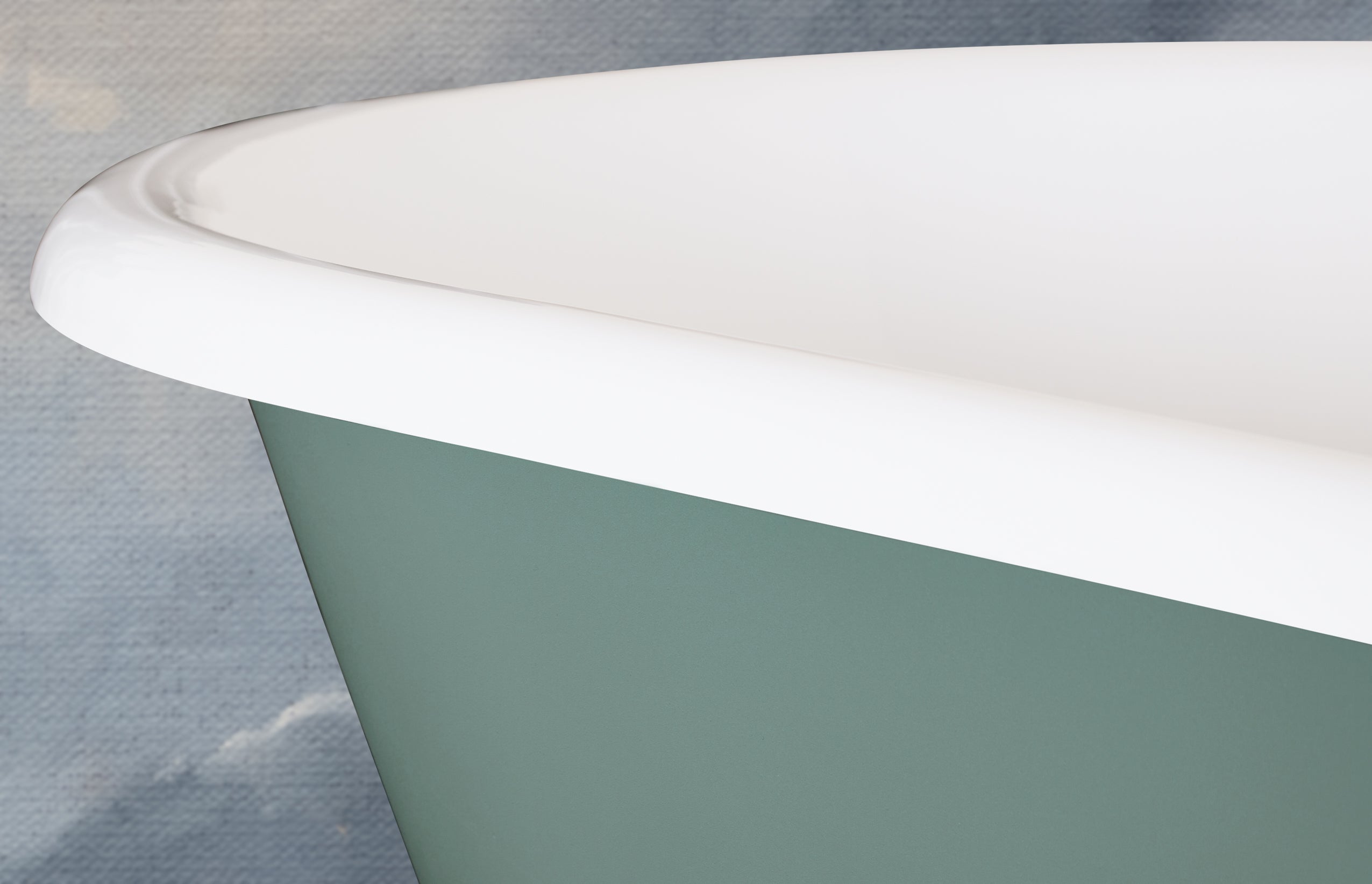 Hurlingham Dryden Cast Iron Bath Without Tap Holes