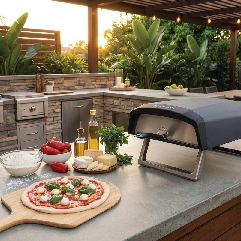 Firebloom EP01 Electric Pizza Oven - Ice Cold Spice |