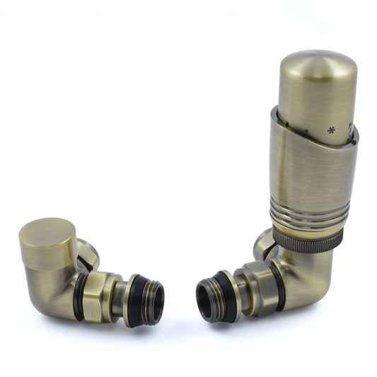 DQ Luxury Estilo TRV Corner Radiator Valves