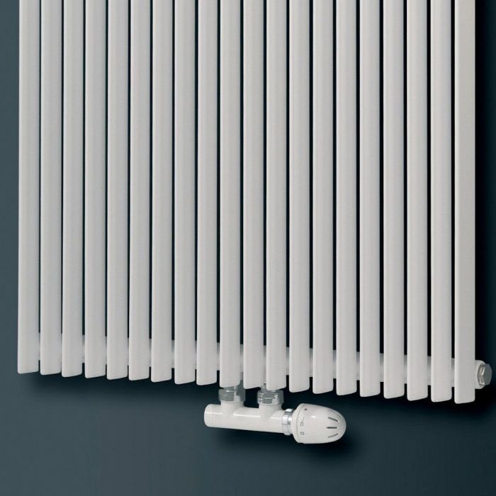 Eucotherm Deluxe Central Valves Angled White