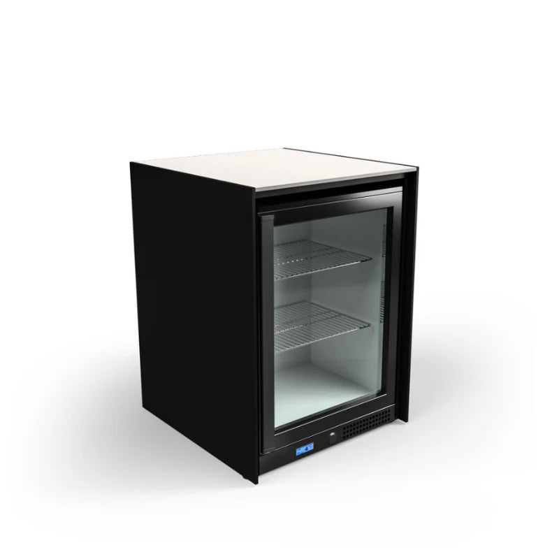 Fontana Ignes Black Outdoor Kitchen – 5 Burner BBQ, Sink, Fridge, and Gas Hob