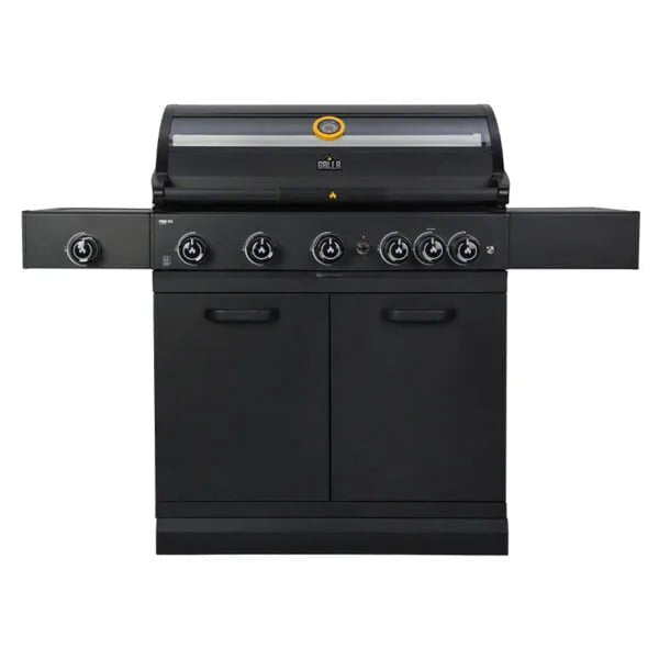 GRLLR Prime G5S 5 Burner Gas Barbecue with Back Burner and Side Burner - outdoor grill - Ice Cold Spice | Anthracite