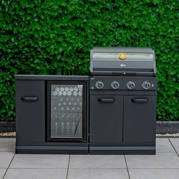 GRLLR Connect® Cooling Unit excluding Fridge | Modular Outdoor Kitchen Unit - outdoor grill - Ice Cold Spice | Anthracite
