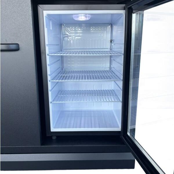 GRLLR Connect® Fridge | Modular Outdoor Kitchen Unit - outdoor grill - Ice Cold Spice | Anthracite