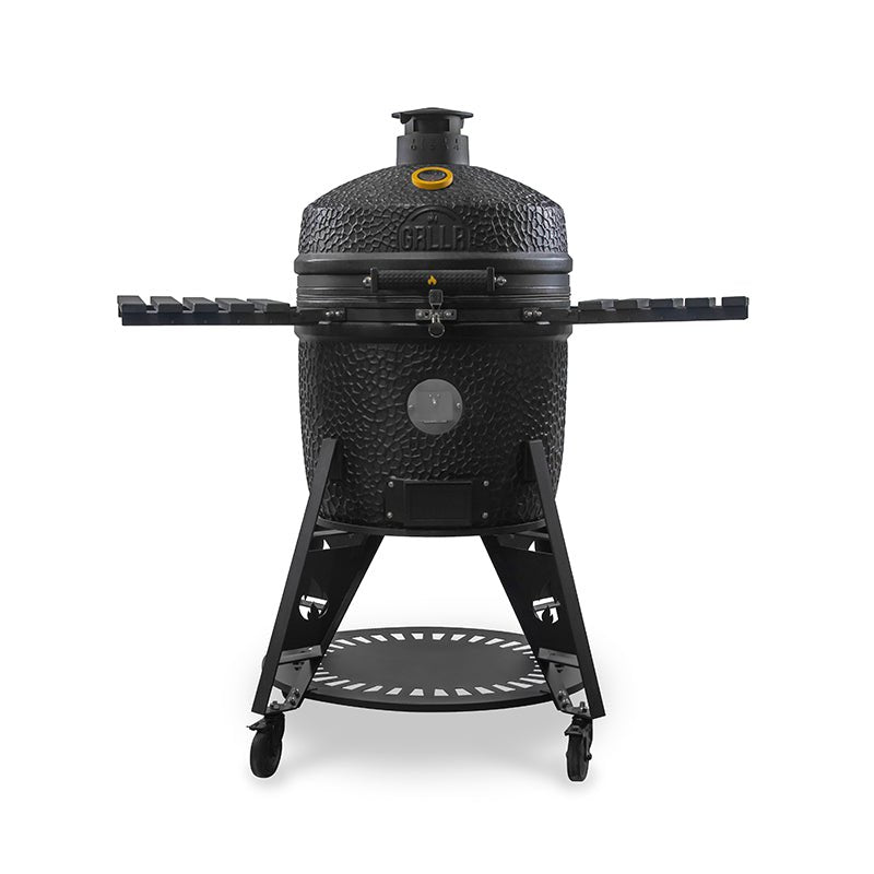 GRLLR Ember PRO 23" Pro Kamado Grill with Trolley - outdoor grill - Ice Cold Spice | Matt Black