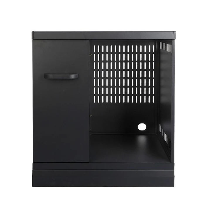 GRLLR Outdoor Kitchen with Stove, Fridge and Sink - outdoor grill - Ice Cold Spice | Black