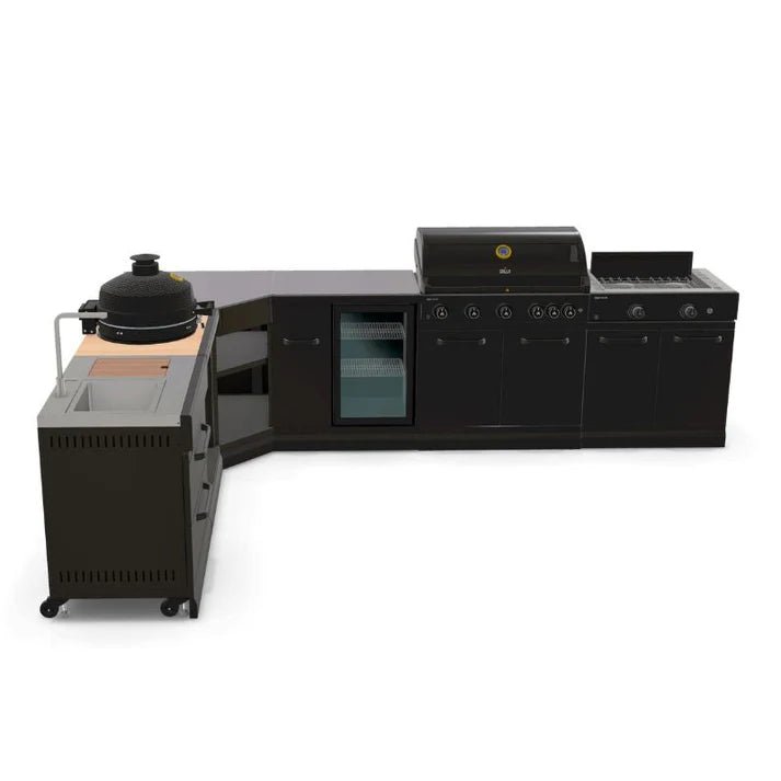 GRLLR G5S Outdoor Kitchen no kamado grill.