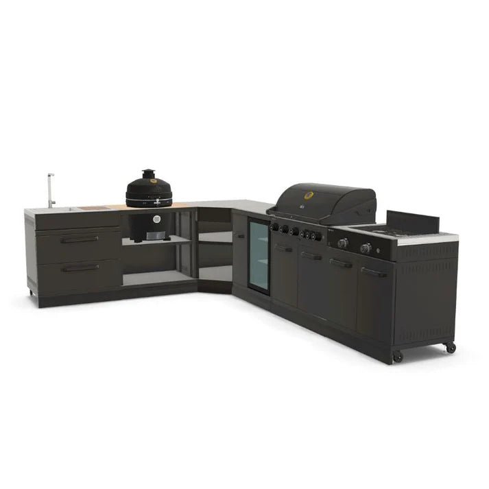 GRLLR G5S Outdoor Kitchen no kamado grill.