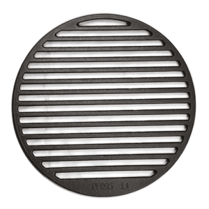 Halmo Platform System Round Cast Iron Cooking Grid Insert - Ice Cold Spice | Black