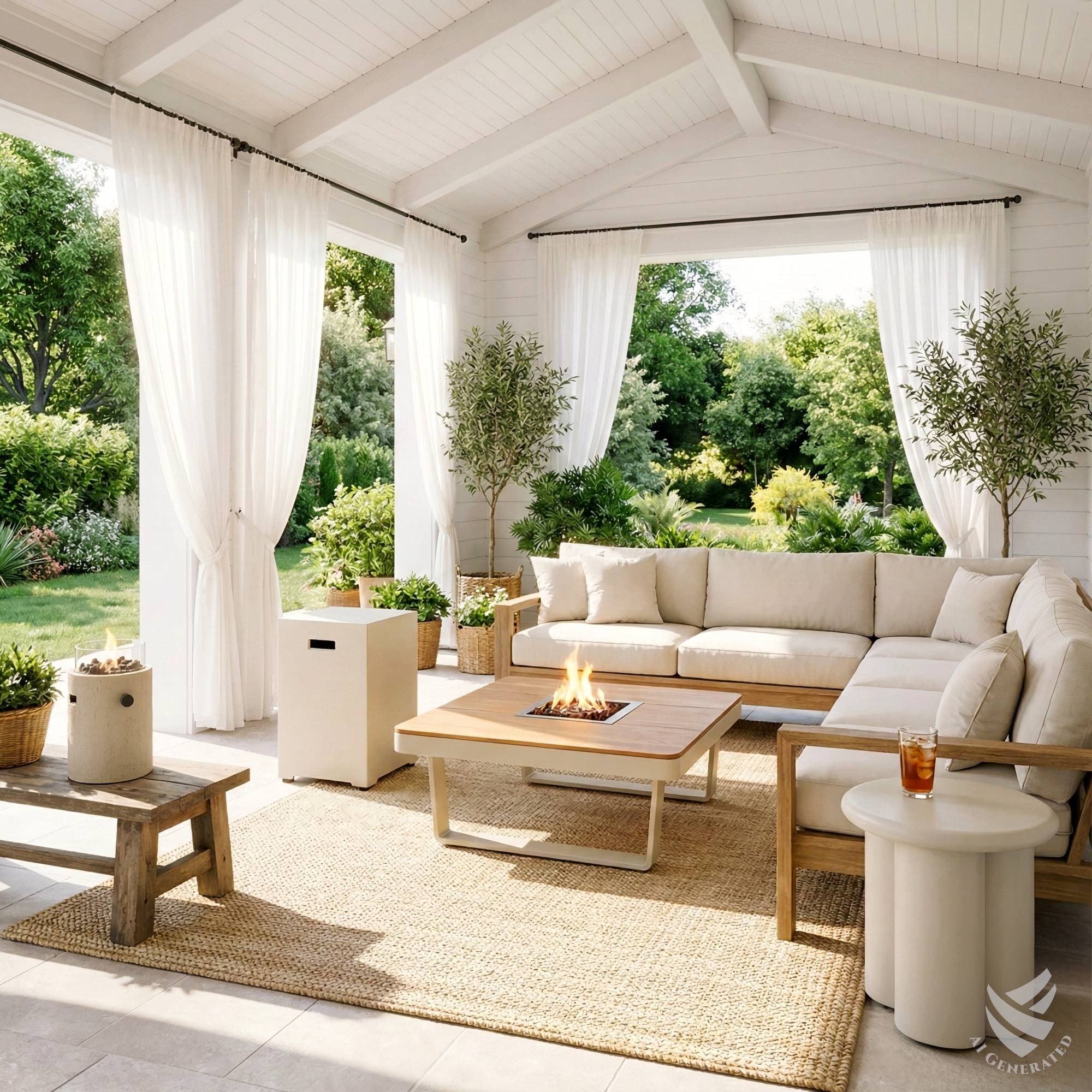 Happy Cocooning Horizon 95 Gas Fire Table