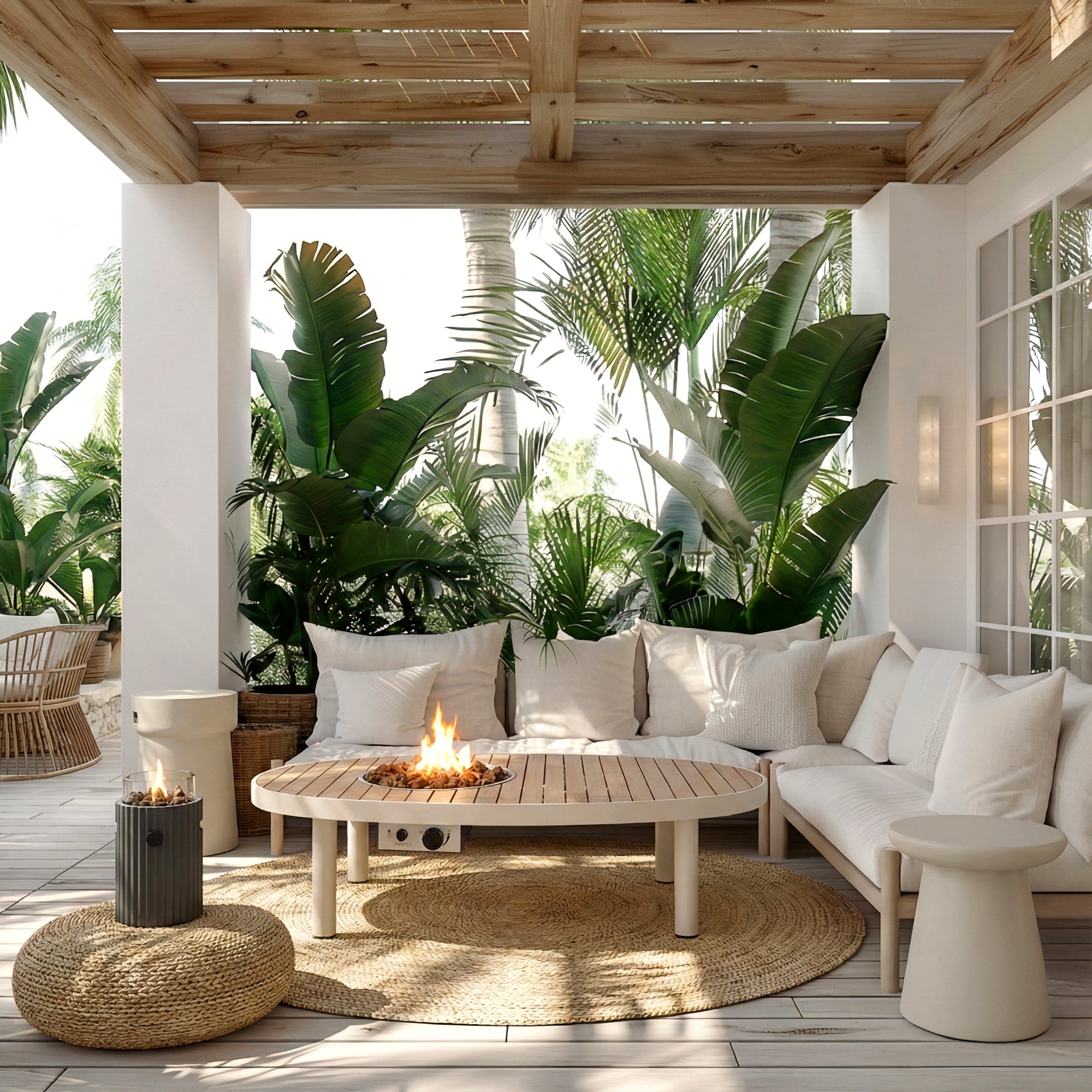 Happy Cocooning Riviera 140 Gas Fire Table