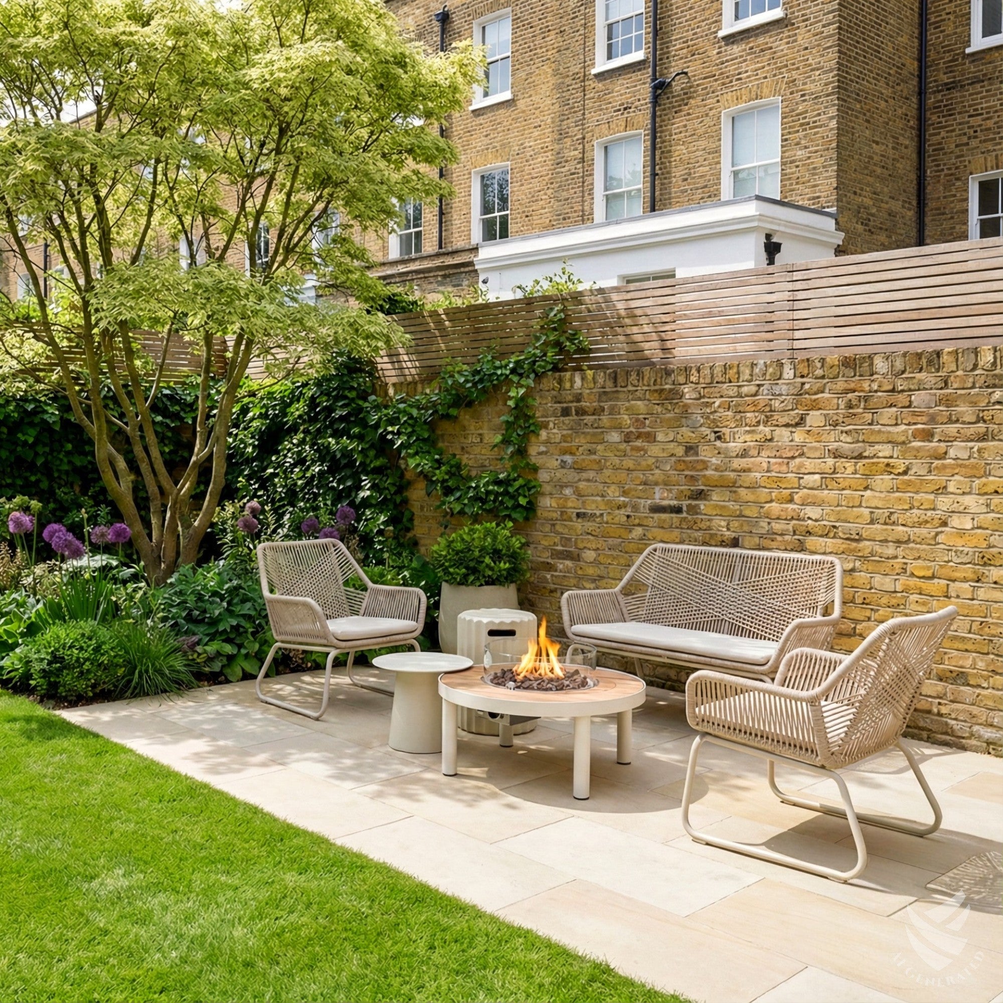Happy Cocooning Riviera 80 Gas Fire Table