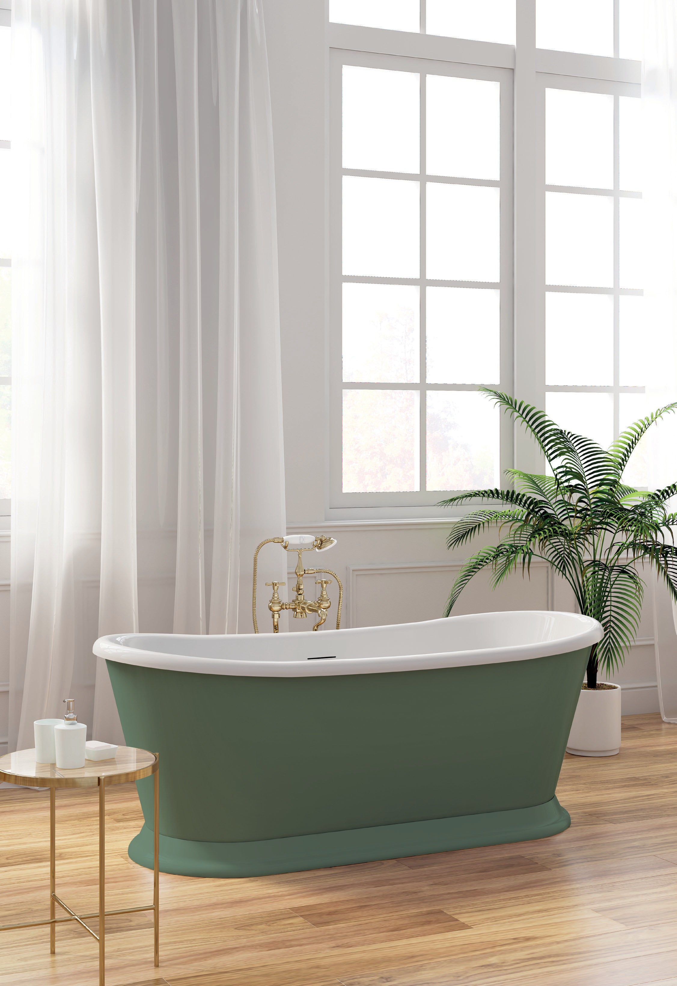 Vincent Alexander Harbour Double Ended Oval Freestanding Bathtub