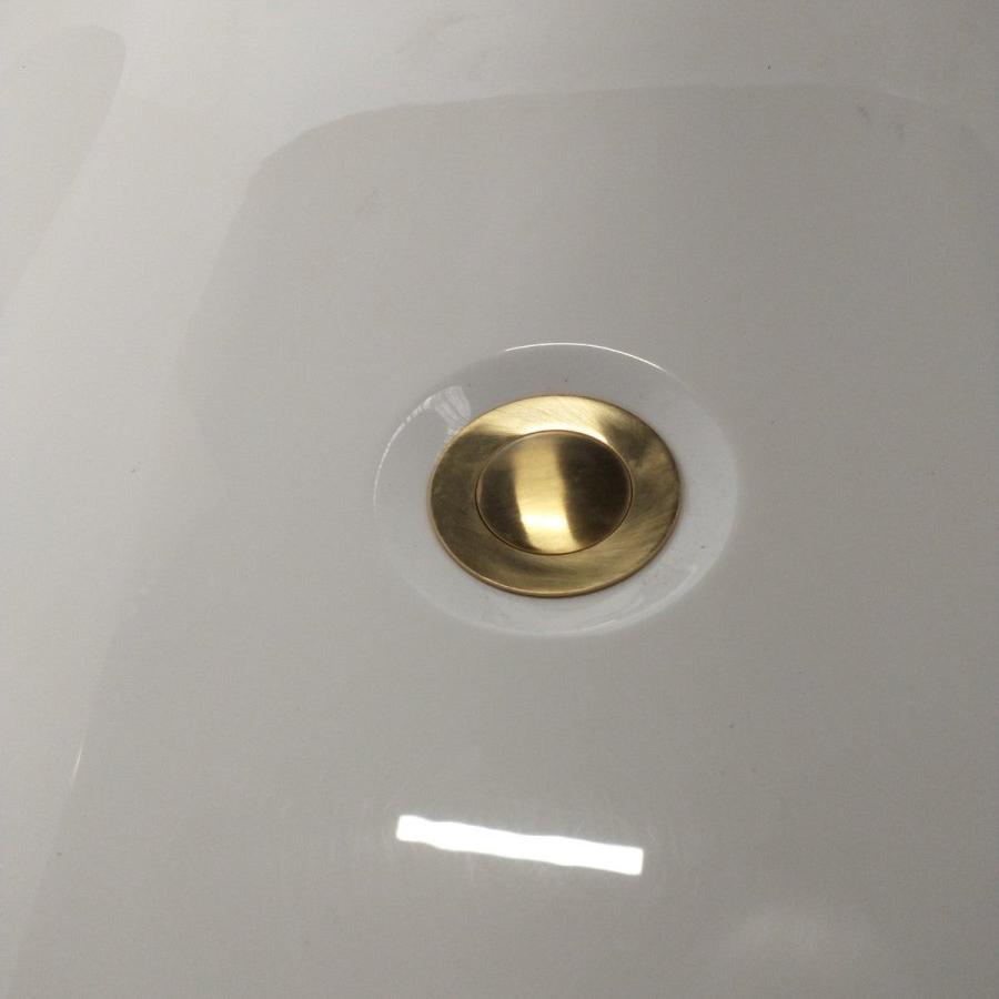 Charlotte Edwards Alternative Waste and Overflow Finishes - bath accessory - Ice Cold Spice | Brushed Brass