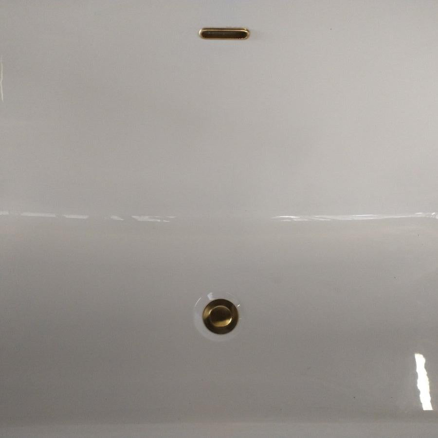 Charlotte Edwards Alternative Waste and Overflow Finishes - bath accessory - Ice Cold Spice | Brushed Brass