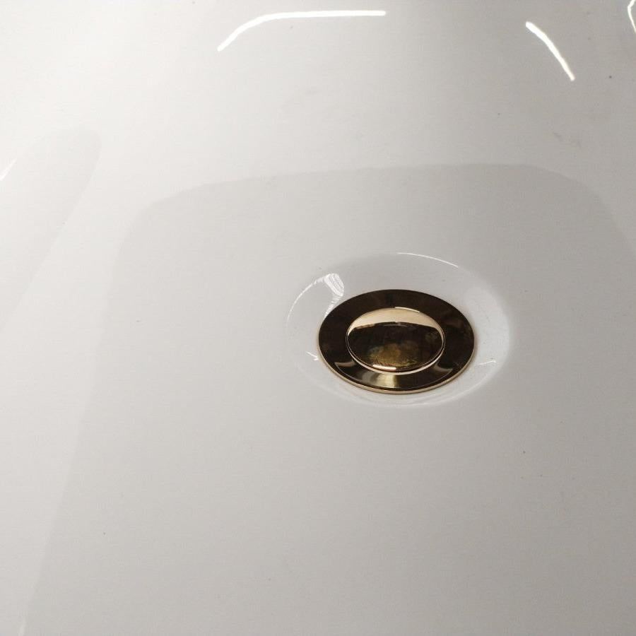 Charlotte Edwards Alternative Waste and Overflow Finishes - bath accessory - Ice Cold Spice | Brushed Brass