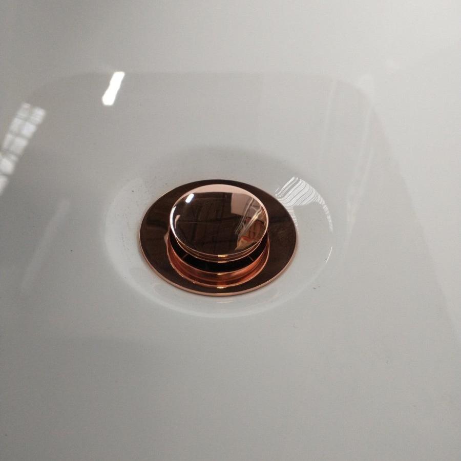 Charlotte Edwards Alternative Waste and Overflow Finishes - bath accessory - Ice Cold Spice | Brushed Brass