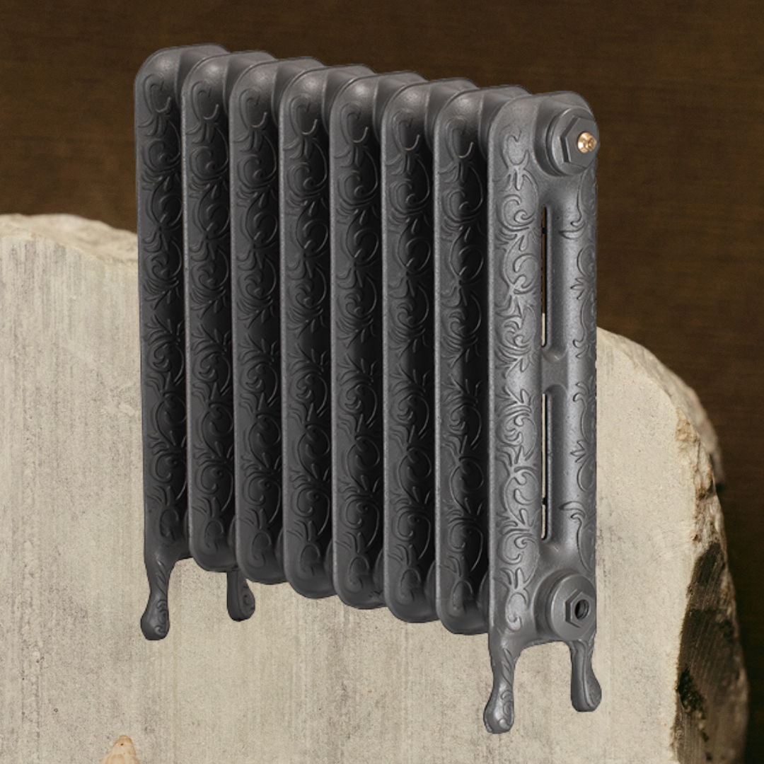 Paladin Kensington Traditional Cast Iron Radiator 580 Height | Multiple Widths