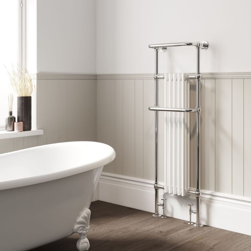 DQ Heating Lambourne Towel Rail in Traditional Design