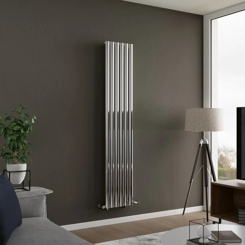 Eucotherm Lynx Chrome Flat Panel Radiator