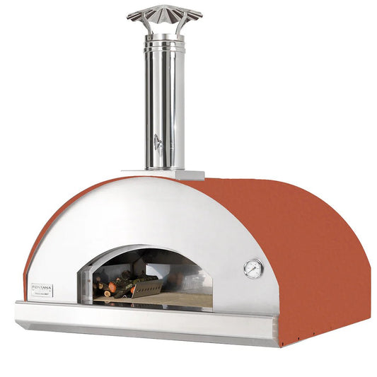 Fontana Marinara Wood Fired Pizza Oven - outdoor grill - Ice Cold Spice | Rosso