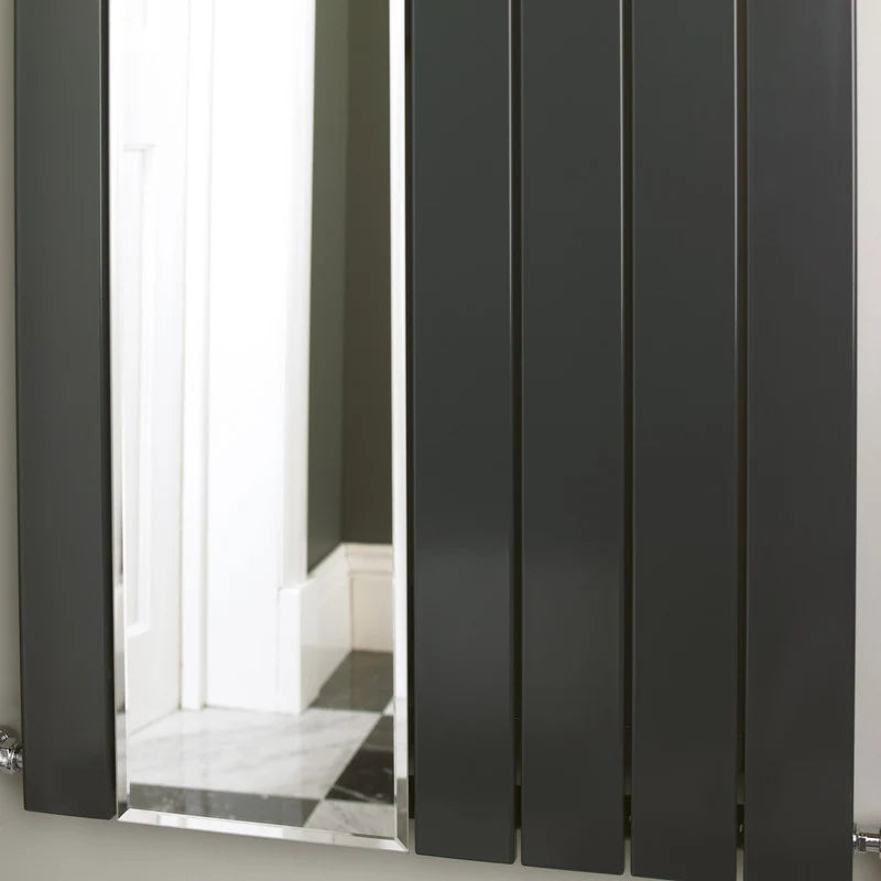 Eucotherm Mars Mirror Single Vertical Flat Panel Radiator