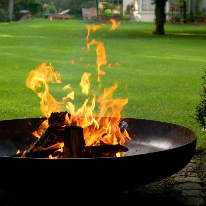MOODZ Firebowl - fireplace accessory - Ice Cold Spice | Stainless Steel Ø 60 cm