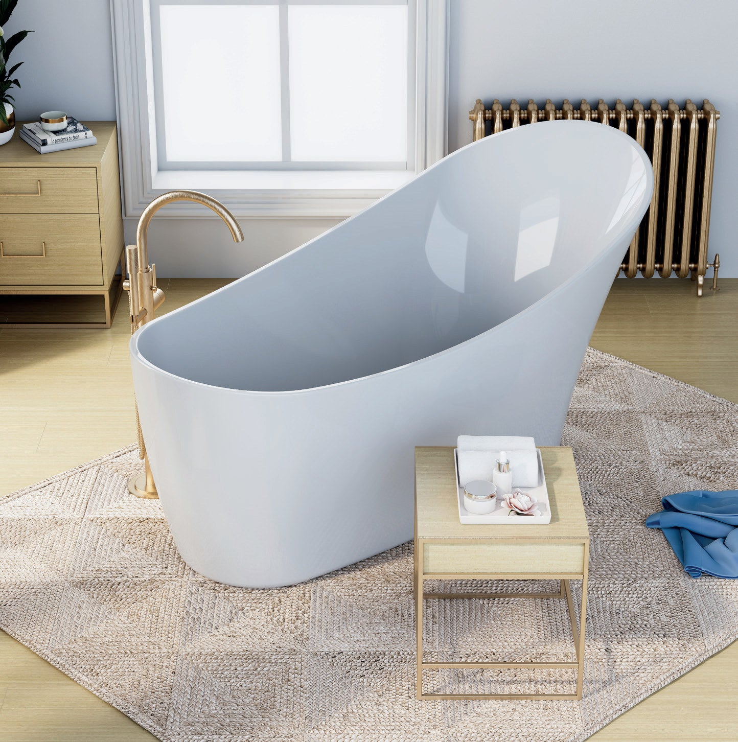 Vincent Alexander Portobello Oval Freestanding Bathtub