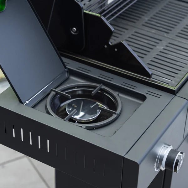 GRLLR Prime G4S 4 Burner Gas Barbecue with Side Burner - outdoor grill - Ice Cold Spice | Anthracite
