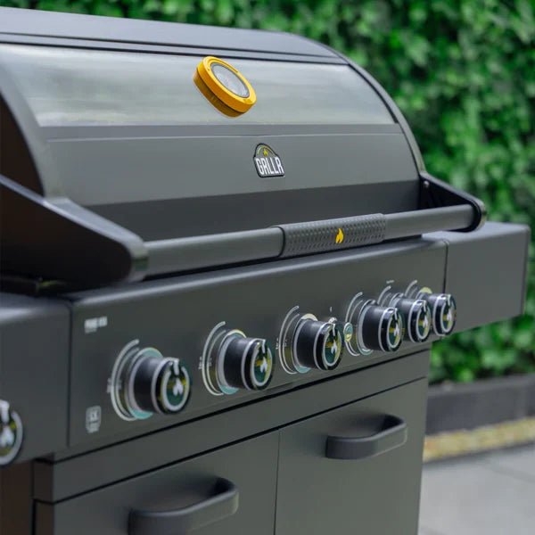 GRLLR Prime G5S 5 Burner Gas Barbecue with Back Burner and Side Burner - outdoor grill - Ice Cold Spice | Anthracite