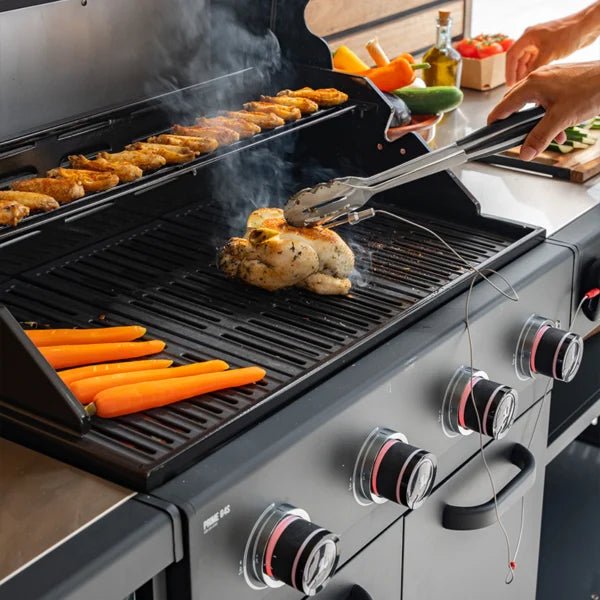 GRLLR Prime G4S 4 Burner Gas Barbecue with Side Burner - outdoor grill - Ice Cold Spice | Anthracite
