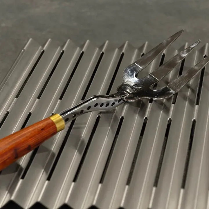 Metartal Nino Handcrafted Flippin Fork Signature Edition - Ice Cold Spice | Chrome