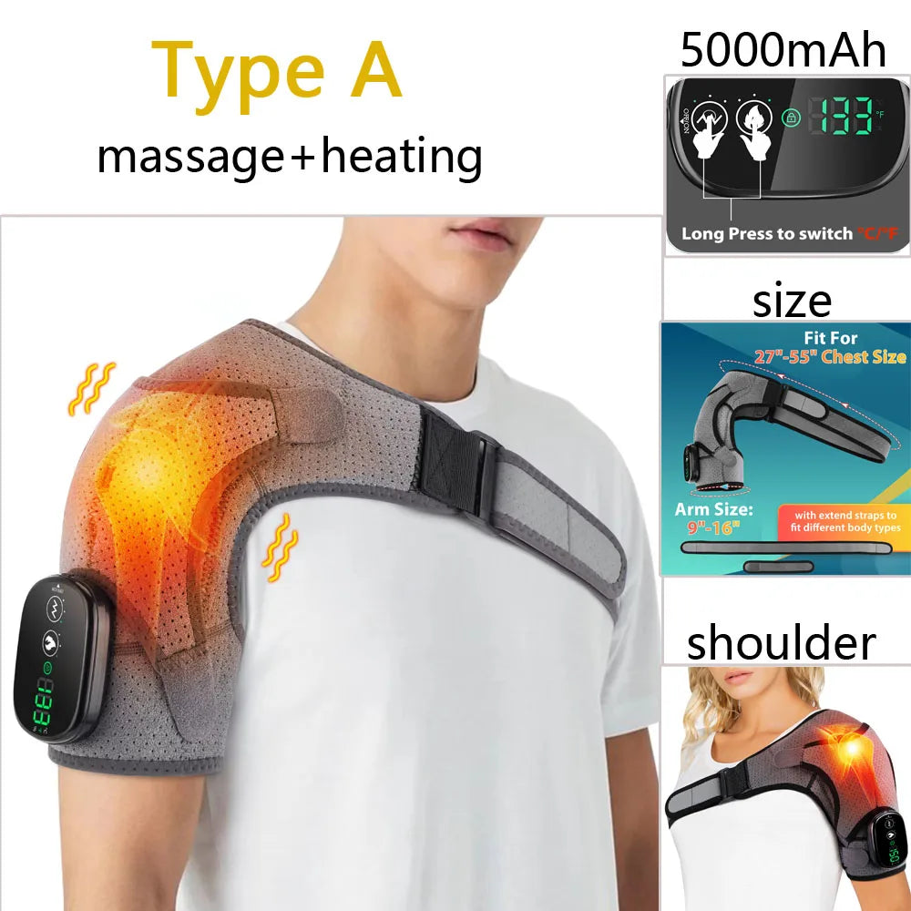 ICECOLDSPICE | Electric Heating Shoulder Massager