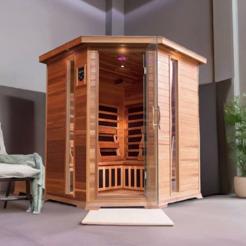 ICECOLDSPICE | 4-Person Ember Nest Home Sauna