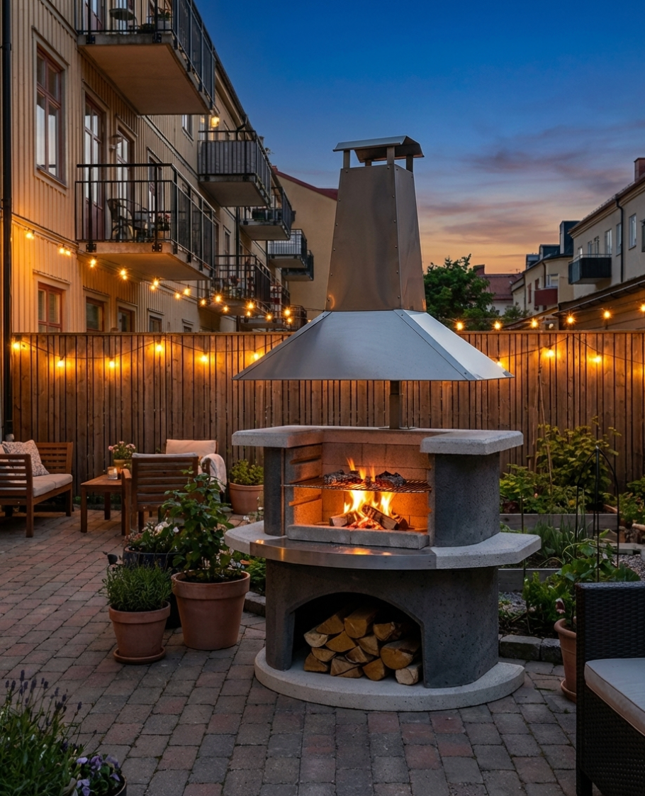 Buschbeck Zurich Masonry Barbecue