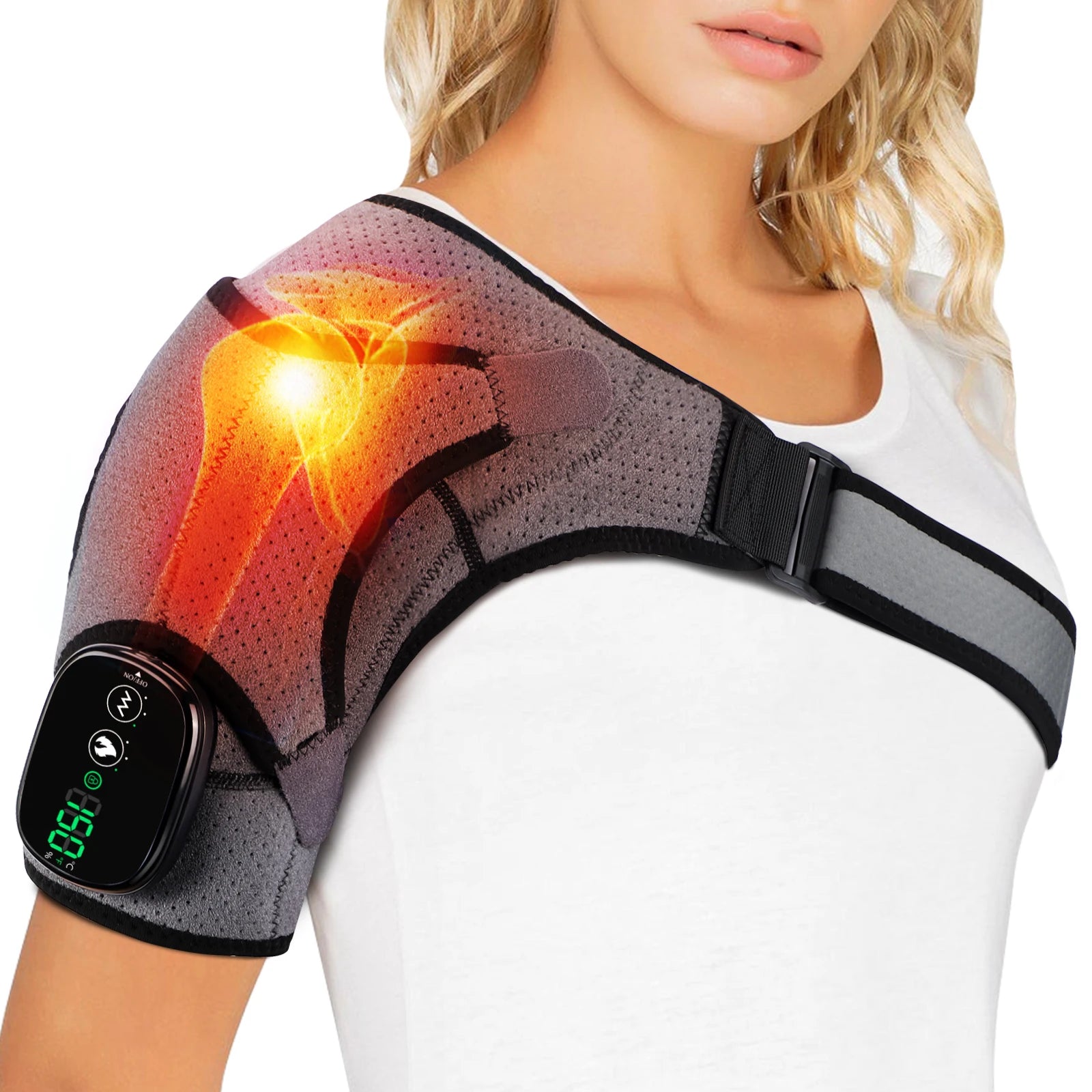 ICECOLDSPICE | Electric Heating Shoulder Massager