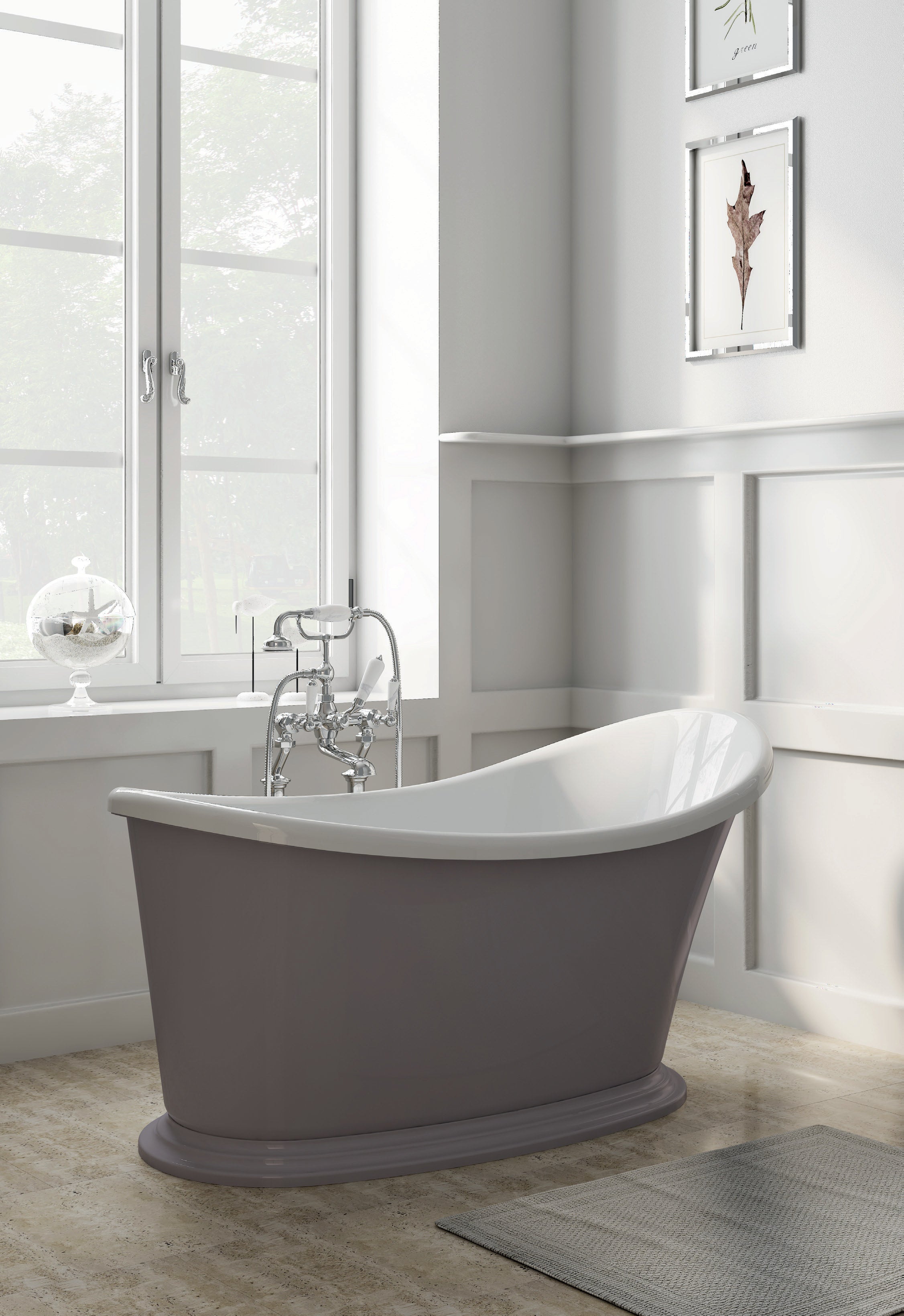 Vincent Alexander Tynemouth Single Ended Oval Freestanding Bathtub