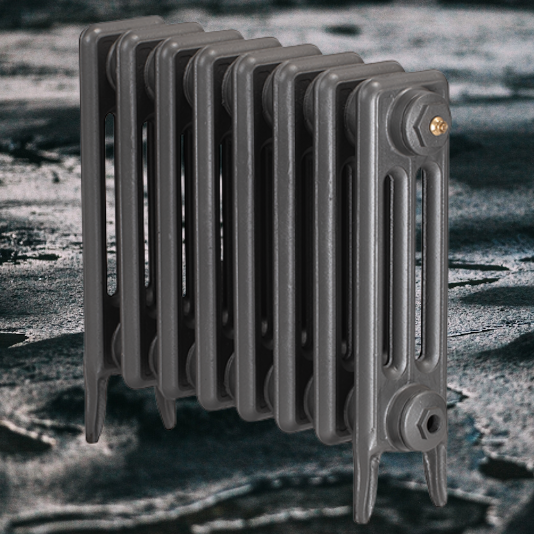 Paladin Victoriana 3 Column Traditional Cast Iron Radiator 450 Height | Multiple Widths
