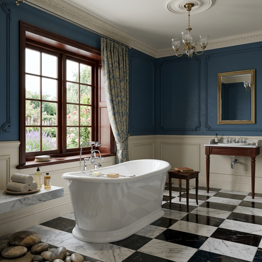 Vincent Alexander Harbour Double Ended Oval Freestanding Bathtub