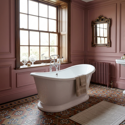 Vincent Alexander Tynemouth Single Ended Oval Freestanding Bathtub